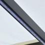 Toldo retráctil manual con LED crema 300x250 cm de vidaXL, Toldos - Ref: Foro24-3055221, Precio: 276,76 €, Descuento: %