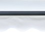 Toldo retráctil manual con LED crema 300x250 cm de vidaXL, Toldos - Ref: Foro24-3055221, Precio: 276,76 €, Descuento: %