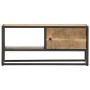 Mueble de TV puerta tallada madera de mango rugosa 90x30x40 cm de vidaXL, Muebles TV - Ref: Foro24-320944, Precio: 113,43 €, ...