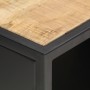 Mueble de TV puerta tallada madera de mango rugosa 90x30x40 cm de vidaXL, Muebles TV - Ref: Foro24-320944, Precio: 113,43 €, ...