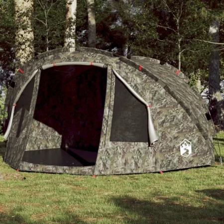 Tienda de pesca para 4 personas impermeable camuflaje de , Tiendas de campaña - Ref: Foro24-4005319, Precio: 186,07 €, Descue...