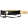 Mueble de TV puerta tallada madera de mango rugosa 90x55x36 cm de vidaXL, Mesas de centro - Ref: Foro24-320946, Precio: 183,4...