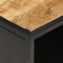 Mueble de TV puerta tallada madera de mango rugosa 90x55x36 cm de vidaXL, Mesas de centro - Ref: Foro24-320946, Precio: 183,4...