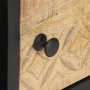 Mueble de TV puerta tallada madera de mango rugosa 90x55x36 cm de vidaXL, Mesas de centro - Ref: Foro24-320946, Precio: 183,4...