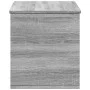 Caja de almacenaje madera ingeniería gris Sonoma 100x42x46 cm de , Baúles de almacenamiento - Ref: Foro24-840665, Precio: 91,...