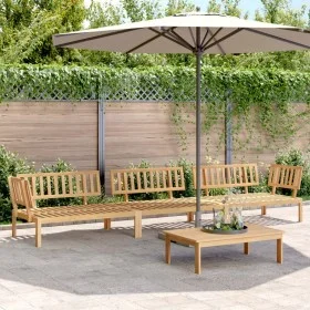 Set de sofás de palets de jardín 4 pzas madera maciza de acacia by , Outdoor sofas - Ref: Foro24-3209309, Price: 447,60 €, Di...