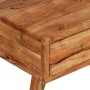Mesa de centro con cajón tallado madera maciza 100x50x40 cm en Mesas de centro | Comprar online en Foru.es