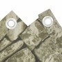 Pantalla de privacidad de balcón PVC look piedra 300x120 cm de , Paneles de vallas - Ref: Foro24-4005532, Precio: 26,18 €, De...