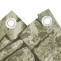 Sichtschutz-Balkonverkleidung aus PVC in Steinoptik, 400x90 cm. von , Zaunpaneele - Ref: Foro24-4005477, Preis: 26,21 €, Raba...