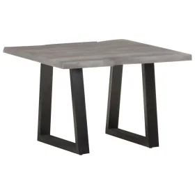 Mesa de centro borde natural madera maciza acacia 60x60x40 cm de vidaXL, Mesas de centro - Ref: Foro24-321045, Precio: 74,77 ...