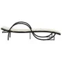Tumbonas con cojines 2 unidades ratán sintético negro by , Loungers - Ref: Foro24-3277307, Price: 309,14 €, Discount: %