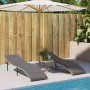 Tumbonas con cojines 2 unidades ratán sintético beige de , Tumbonas - Ref: Foro24-3277305, Precio: 194,70 €, Descuento: %
