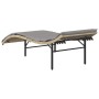 Tumbonas con cojines 2 unidades ratán sintético beige de , Tumbonas - Ref: Foro24-3277305, Precio: 194,70 €, Descuento: %