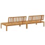 Sofás centrales palets de jardín 2 uds madera maciza de acacia de , Sofás de exterior - Ref: Foro24-3209433, Precio: 276,81 €...
