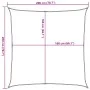 Toldo retráctil 100% poliéster oxford arena 2x2 m de , Sombrillas - Ref: Foro24-4000408, Precio: 23,12 €, Descuento: %