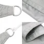 Toldo de vela poliéster oxford 100% gris claro 4x4x5,8 m de , Sombrillas - Ref: Foro24-4000919, Precio: 36,60 €, Descuento: %