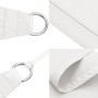 Toldo de vela poliéster oxford 100% blanco 7x5x5 m de , Sombrillas - Ref: Foro24-4001005, Precio: 48,99 €, Descuento: %