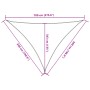 Toldo de vela poliéster oxford 100% blanco 7x5x5 m de , Sombrillas - Ref: Foro24-4001005, Precio: 48,99 €, Descuento: %