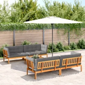 Set de sofás de palets de jardín y cojines 5 pzas madera acacia by , Outdoor sofas - Ref: Foro24-3209548, Price: 1,00 €, Disc...
