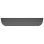 Lavabo de lujo de cerámica rectangular gris oscuro mate 71x38cm de vidaXL, Lavabos - Ref: Foro24-146961, Precio: 102,79 €, De...