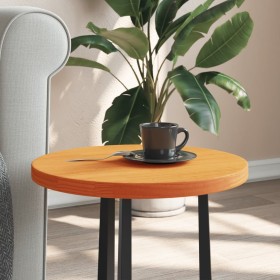 Tablero de mesa redondo madera maciza de pino marrón Ø40x2,5 cm de , Tableros para mesas - Ref: Foro24-847125, Precio: 19,29 ...