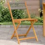 Sillas de bistró 2 uds madera maciza de acacia y cuerda gris de , Sillas de jardín - Ref: Foro24-367679, Precio: 89,26 €, Des...