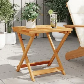 Mesa de jardín plegable madera maciza de acacia 50x50x50 cm von , Gartentische - Ref: Foro24-364893, Preis: 46,78 €, Rabatt: %