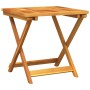 Mesa de jardín plegable madera maciza de acacia 50x50x50 cm de , Mesas de jardín - Ref: Foro24-364893, Precio: 47,40 €, Descu...