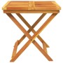 Mesa de jardín plegable madera maciza de acacia 50x50x50 cm de , Mesas de jardín - Ref: Foro24-364893, Precio: 47,40 €, Descu...