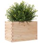 Jardinera madera maciza de pino 70x40x45,5 cm de , Maceteros y jardineras - Ref: Foro24-847263, Precio: 86,68 €, Descuento: %