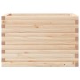 Jardinera madera maciza de pino 70x40x45,5 cm de , Maceteros y jardineras - Ref: Foro24-847263, Precio: 86,68 €, Descuento: %