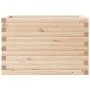 Jardinera madera maciza de pino 70x40x45,5 cm de , Maceteros y jardineras - Ref: Foro24-847263, Precio: 85,70 €, Descuento: %
