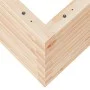 Jardinera madera maciza de pino 70x40x45,5 cm de , Maceteros y jardineras - Ref: Foro24-847263, Precio: 85,70 €, Descuento: %