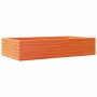 Jardinera madera maciza de pino marrón cera 110x60x23 cm de , Maceteros y jardineras - Ref: Foro24-847240, Precio: 83,73 €, D...