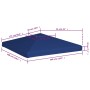 Toldo de cenador 310 g/m² 3x3 m azul de , Cubiertas para carpas y cenadores - Ref: Foro24-44782, Precio: 53,71 €, Descuento: %
