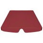Dosel de repuesto columpio jardín rojo tinto 188/168x145/110 cm de , Cubiertas para carpas y cenadores - Ref: Foro24-312094, ...