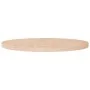 Round oak wood table top untreated Ø90x4 cm by , Table tops - Ref: Foro24-342913, Price: 189,52 €, Discount: %