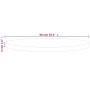 Superficie de mesa redonda madera de roble sin tratar Ø90x4 cm de , Tableros para mesas - Ref: Foro24-342913, Precio: 190,13 ...