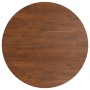 Tablero de mesa redonda madera de roble marrón oscuro Ø80x1,5cm de , Tableros para mesas - Ref: Foro24-342970, Precio: 103,03...