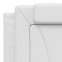 Cama con colchón cuero sintético blanco 180x200 cm de , Camas y somieres - Ref: Foro24-3208811, Precio: 458,24 €, Descuento: %