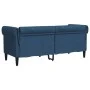 Sofá Chesterfield de 2 plazas tela azul de , Sofás - Ref: Foro24-372553, Precio: 329,66 €, Descuento: %