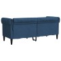 Sofá Chesterfield de 2 plazas tela azul de , Sofás - Ref: Foro24-372553, Precio: 335,98 €, Descuento: %