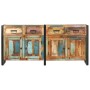 Aparador de madera maciza reciclada 172x35x80 cm de vidaXL, Aparadores - Ref: Foro24-321697, Precio: 651,28 €, Descuento: %