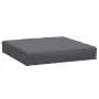 Cojines para sofá de palets 2 uds tela gris antracita melange de , Cojines para sillas y sofás - Ref: Foro24-4002640, Precio:...