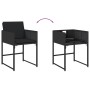 Set de comedor jardín 11 pzas con cojines ratán sintético negro de , Conjuntos de jardín - Ref: Foro24-3278154, Precio: 541,6...