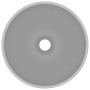 Lavabo de lujo redondo cerámica gris claro mate 32,5x14 cm de vidaXL, Lavabos - Ref: Foro24-146971, Precio: 64,69 €, Descuent...