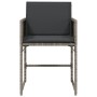 Sillones de jardín con cojines 4 uds ratán sintético gris de , Sillas de jardín - Ref: Foro24-4007477, Precio: 159,05 €, Desc...