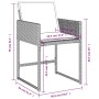 Sillones de jardín con cojines 4 uds ratán sintético gris claro de , Sillas de jardín - Ref: Foro24-4007480, Precio: 123,90 €...