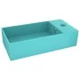 Lavabo con rebosadero cerámica verde claro de vidaXL, Lavabos - Ref: Foro24-146991, Precio: 74,56 €, Descuento: %