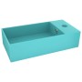 Lavabo con rebosadero cerámica verde claro de vidaXL, Lavabos - Ref: Foro24-146991, Precio: 75,72 €, Descuento: %
